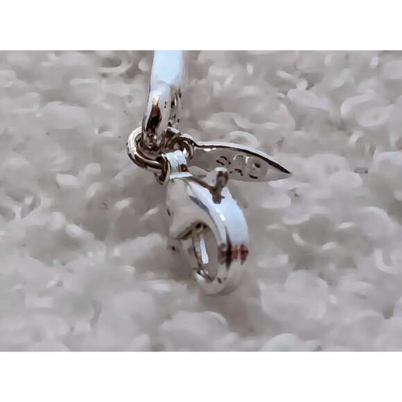 Avon Signed SAQ Silvertone & Blue Cord "Have Faith" Bracelet 6.5-7.5 in - Picture 14 of 14